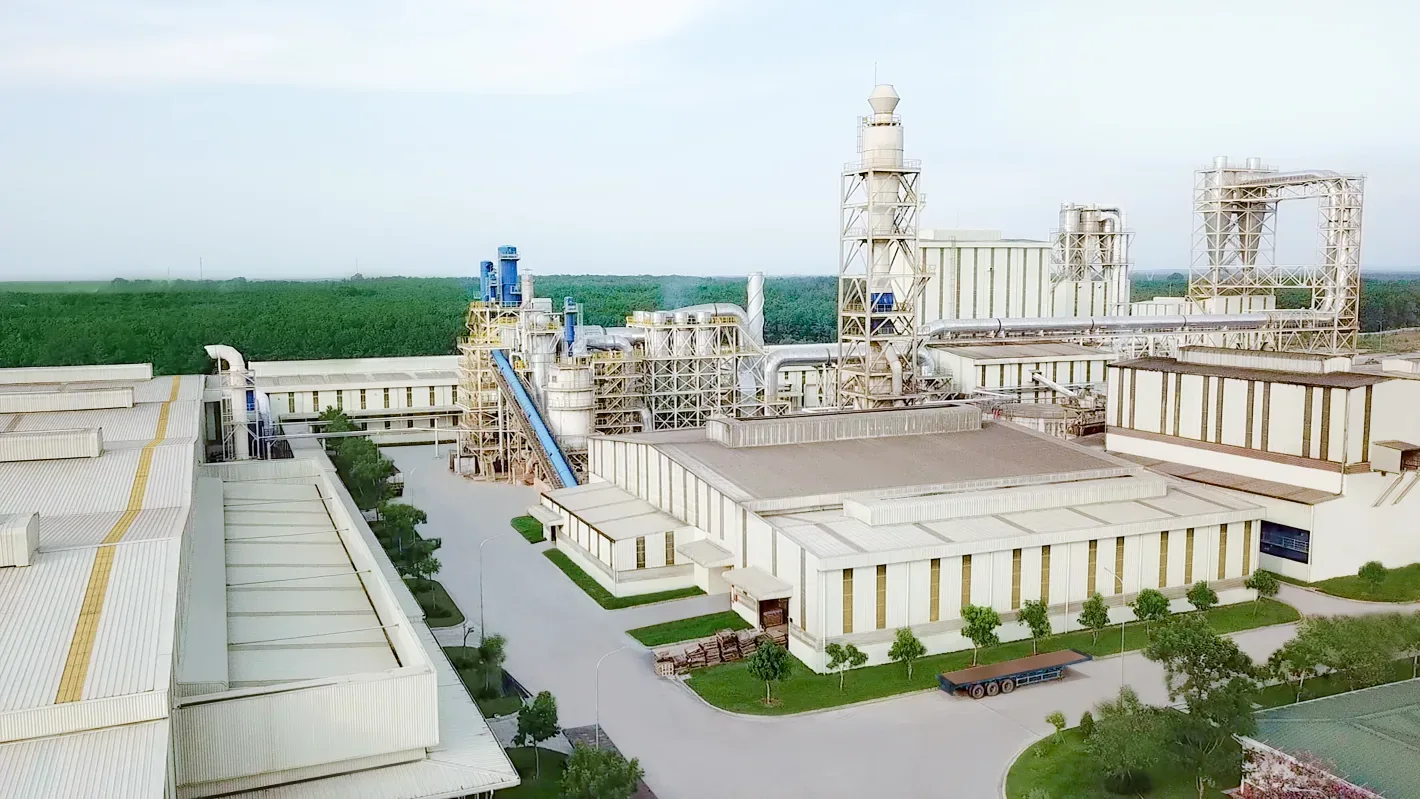 Nhà máy Kim Tín MDF Đồng Phú — chuỗi sản xuất khép kín từ nguyên liệu đến thành phẩm